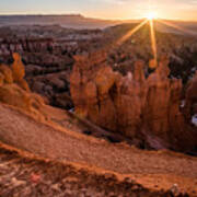 Sunrise At Bryce Canyon - Utah, United States - Landscape Photography Poster