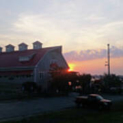 Sunrise At Hooper's Crab House Poster