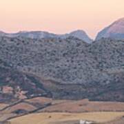 Sunrise At Mirador De Ronda Poster