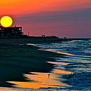 Sunrise At St. George Island Florida Poster