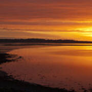 Sunrise Dornoch Firth Scotland Poster