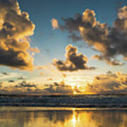 Sunrise Gold Delray Beach Florida Poster