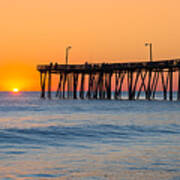 Sunrise In North Carolina Outer Banks Poster