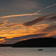 Sunrise On Bar Harbor #2 Poster