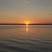 Sunrise On Seneca Lake Poster