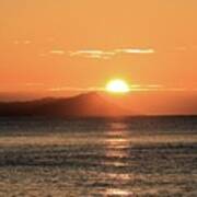 Sunrise Over Diamond Head Poster