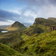 Sunrise Over The Trotternish Ridge Poster