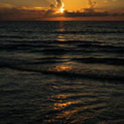 Sunrise Rays Delray Beach Florida Poster