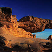 Sunset Arch Pano Poster
