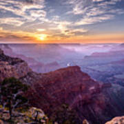 Sunset At Grand Canyon Poster