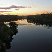 Sunset From 200 Feet Poster