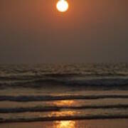 Sunset In Goa-2 Poster