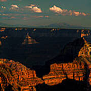Sunset North Rim Grand Canyon National Park Arizona Poster