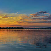 Sunset On Nickajack Lake Poster