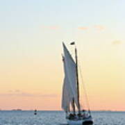 Sunset Sail Ii Poster