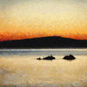 Sunset Seascape Poster