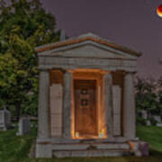 Swallow Mausoleum Under The Blood Moon Poster