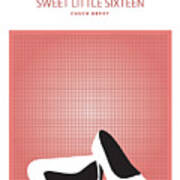 Sweet Little Sixteen -- Chuck Berry Poster