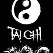 Tai Chi Black Poster