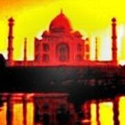 Taj Mahal Monument Of Love Poster