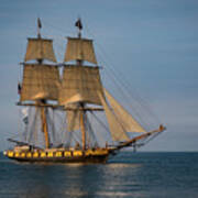 Tall Ship U.s. Brig Niagara Poster