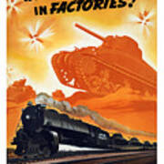 Tanks Don't Fight In Factories Poster