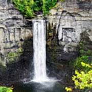 Taughannock Falls View From The Top Poster