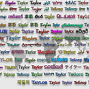Taylor Poster