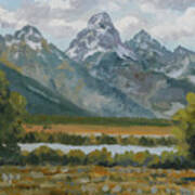 Teton Spring Poster