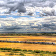 Thames Estuary View Poster