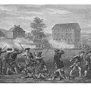 The Battle Of Lexington Poster