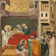 The Birth Naming And Circumcision Of Saint John The Baptist Poster