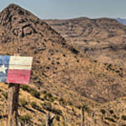 The Chinati Mountains Poster