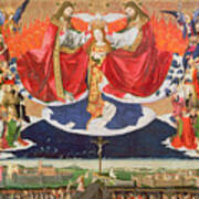 The Coronation Of The Virgin Poster