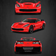 The Corvette Z06 Poster