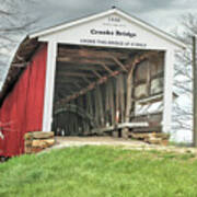 The Crooks Covered Bridge Poster