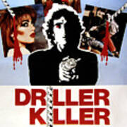 The Driller Killer, Abel Ferrara, 1979 Poster
