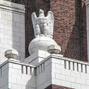 The Eagle On The United States Custom House Philadelphia Pennsyl Poster