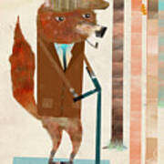 The Eccentric Mr Fox Poster