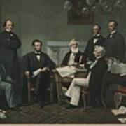 The First Reading Of The Emancipation Poster