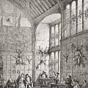 The Great Hall, Ockwells Manor, Cox Poster
