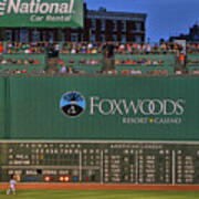 The Green Monster - Fenway Park Poster