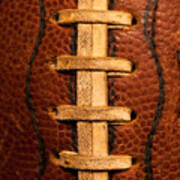 The Leather Football Poster