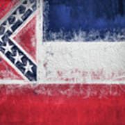 The Mississippi Flag Poster