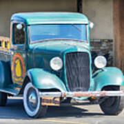 The Old Ranch Truck Poster