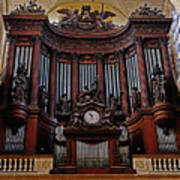 The Organ Within Saint-sulpice In Paris, France Poster