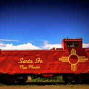 The Red Caboose Poster