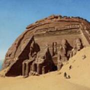 The Rock Temple Of Abusimbel Poster