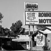 The Romney Motel Route 66 Poster