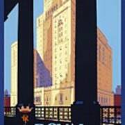 The Royal York, Toronto, Canada - Candian Pacific Hotel - Retro Travel Poster - Vintage Poster Poster